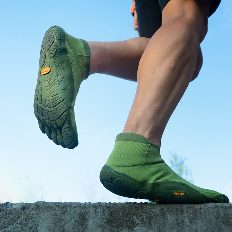 Кроссовки для спортзала Vibram Противоскользящие Поддерживающие Легкие Кроссовки для тренировок Мужские Зеленые - изображение 6