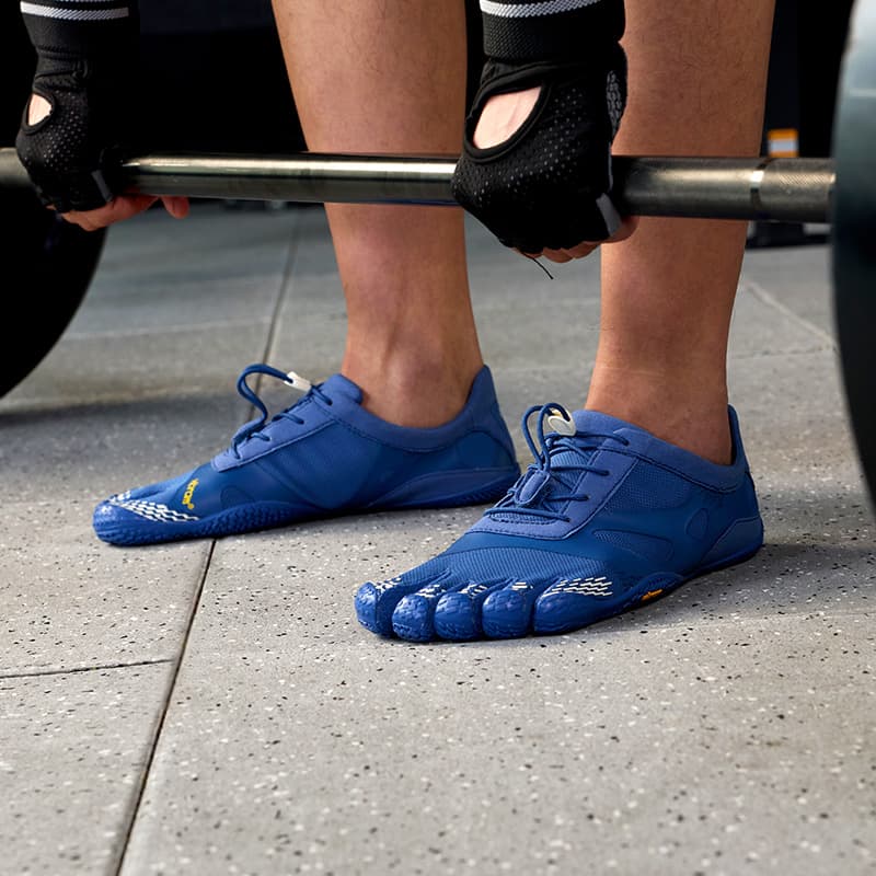 Кроссовки для спортзала Vibram KSO EVO FIVE Fingers Обувь Устойчивая к истиранию Легкая и Легкий Низкий Верх Кроссовки для тренировок - изображение 6