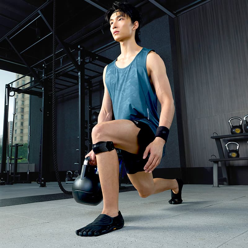 Кроссовки для спортзала Vibram Покрытие Легкий Быстросохнущий Низкий Верх Тренировочные Кроссовки Женские Черные - изображение 5