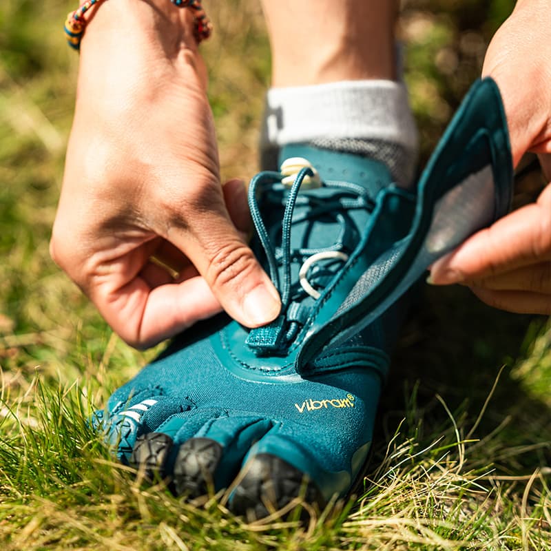 Кроссовки Vibram TRAILOPE FIVE Fingers Обувь Противоскользящая Устойчивая к износу Дышащая Легкая Низкий Верх - изображение 6