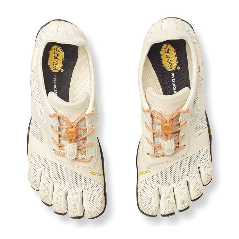 Кроссовки Vibram KSO EVO Low Top Тренировочные кроссовки Женские Айвори Белый - изображение 4