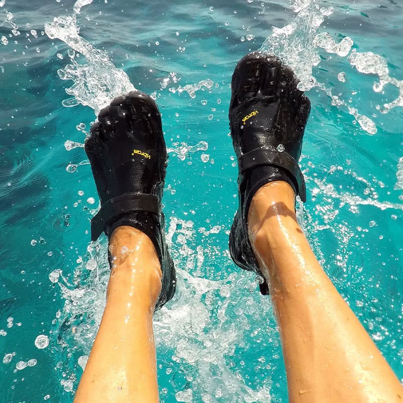 Кроссовки для спортзала Vibram FiveFingers Black - изображение 5
