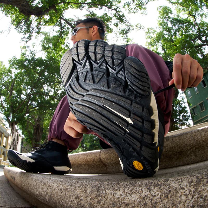 Кроссовки для спортзала Vibram ROADCOZY FIVE Fingers Обувь Дышащая и Легкая Высокие Кроссовки для тренировок Мужские Черные - изображение 7