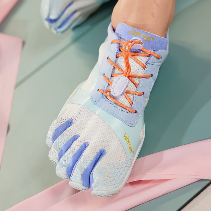 Кроссовки Vibram KSO EVO противоскользящие дышащие и быстросохнущие кроссовки для тренировок низкий верх женские синие - изображение 5