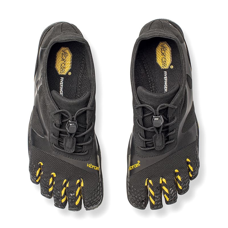 Кроссовки Vibram KSO EVO Износостойкие Дышащие и Быстросохнущие Низкие Кроссовки для Тренировок Женские Черные - изображение 4