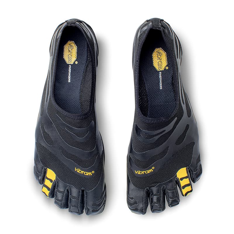 Кроссовки Vibram Противоскользящие Устойчивые к износу Легкие Быстросохнущие Низкие Кроссовки для тренировок Мужские Черные - изображение 4
