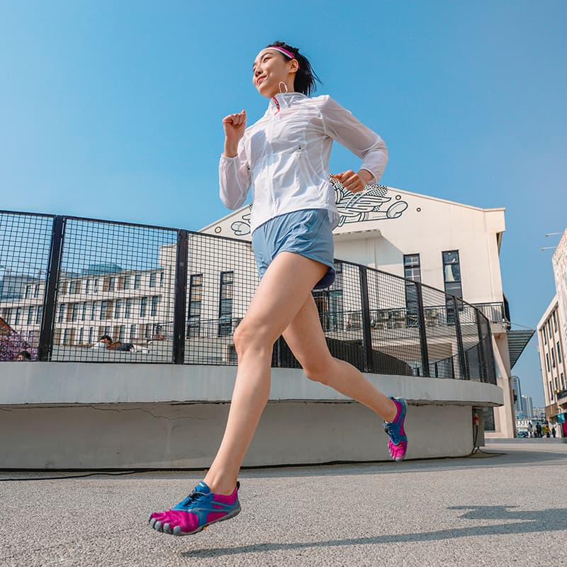 Кроссовки Vibram FiveFingers Marathon Low Women's Purple Blue - изображение 5