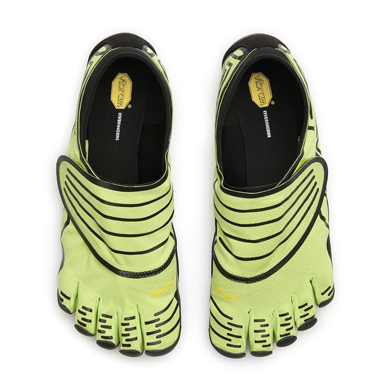 Кроссовки Vibram FIVE Fingers Обувь Покрытие Легкий Быстросохнущий Низкий Топ Кроссовки для тренировок Мужской Фруктовый Зеленый - изображение 4