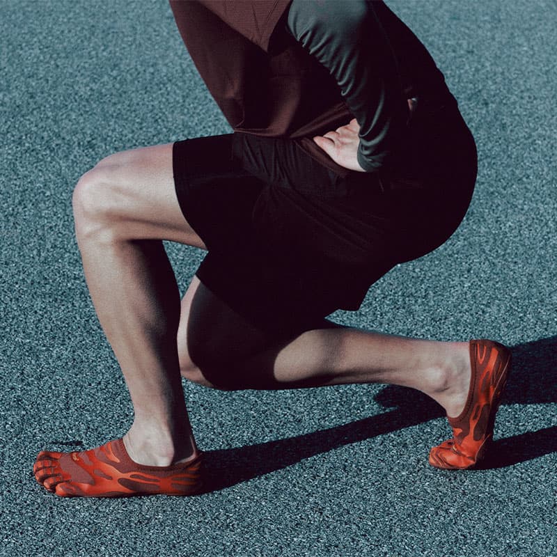 Кроссовки для спортзала Vibram Graspifier Тренировочные кроссовки Low Топ YEAR of THE HORSE Ограниченный Красный Женские - изображение 5