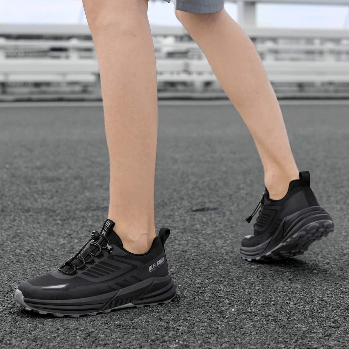 Кроссовки HLA Trendy Versatile Дышащие Увеличивающие Высоту Спортивные Кроссовки Кружево Бесплатно Повседневные Масло-Подошва Кроссовки Мужские - изображение 11