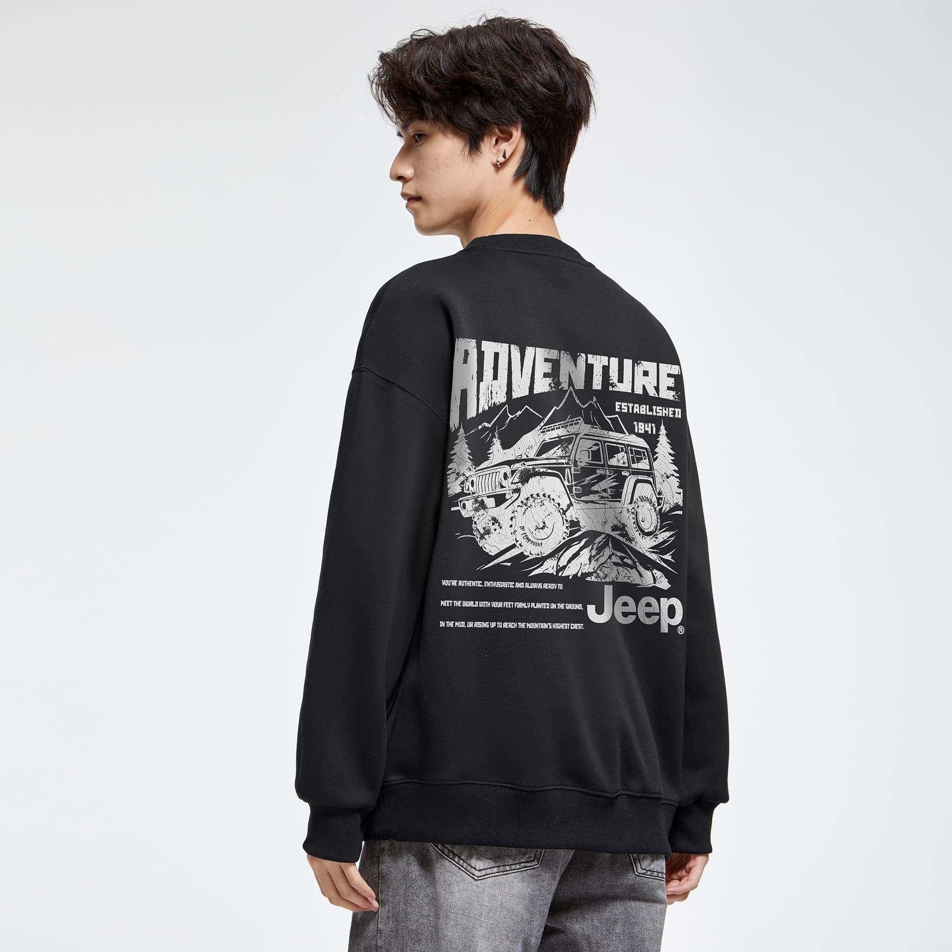 Худи Jeep lifestyle logoT - изображение 4