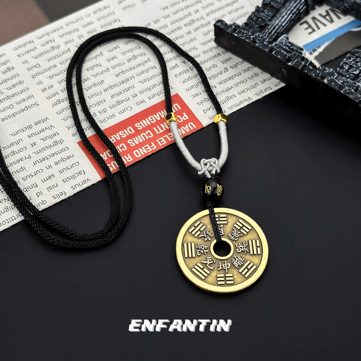 Ожерелье ENFANTIN Медный Плетеный Канат Цепочки и Ожерелья Унисекс - изображение 4