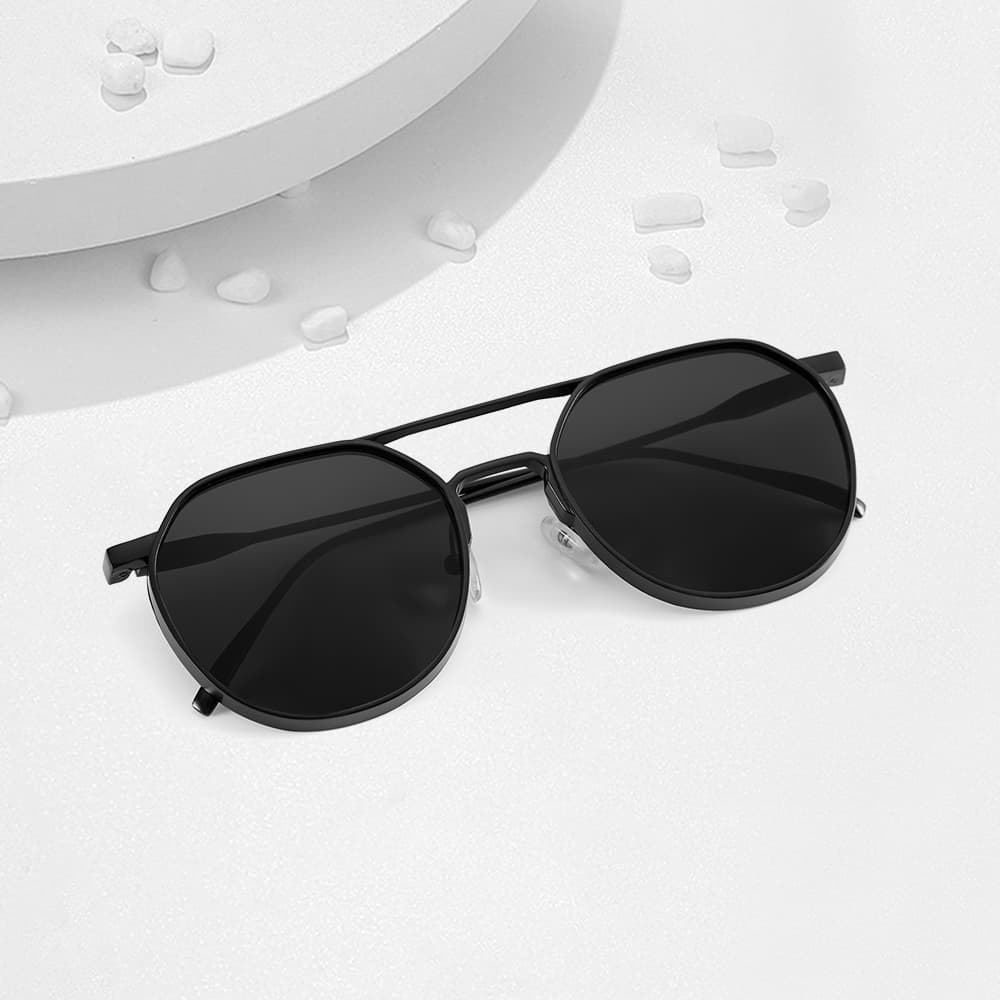 Солнцезащитные очки ENFANTIN Металлические Aviator Солнцезащитные очки Унисекс - изображение 5