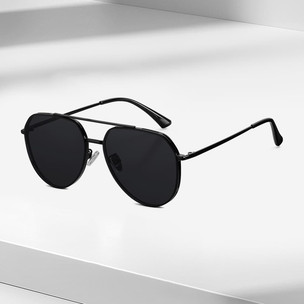 Солнцезащитные очки ENFANTIN Металлические Aviator Солнцезащитные очки Унисекс - изображение 4