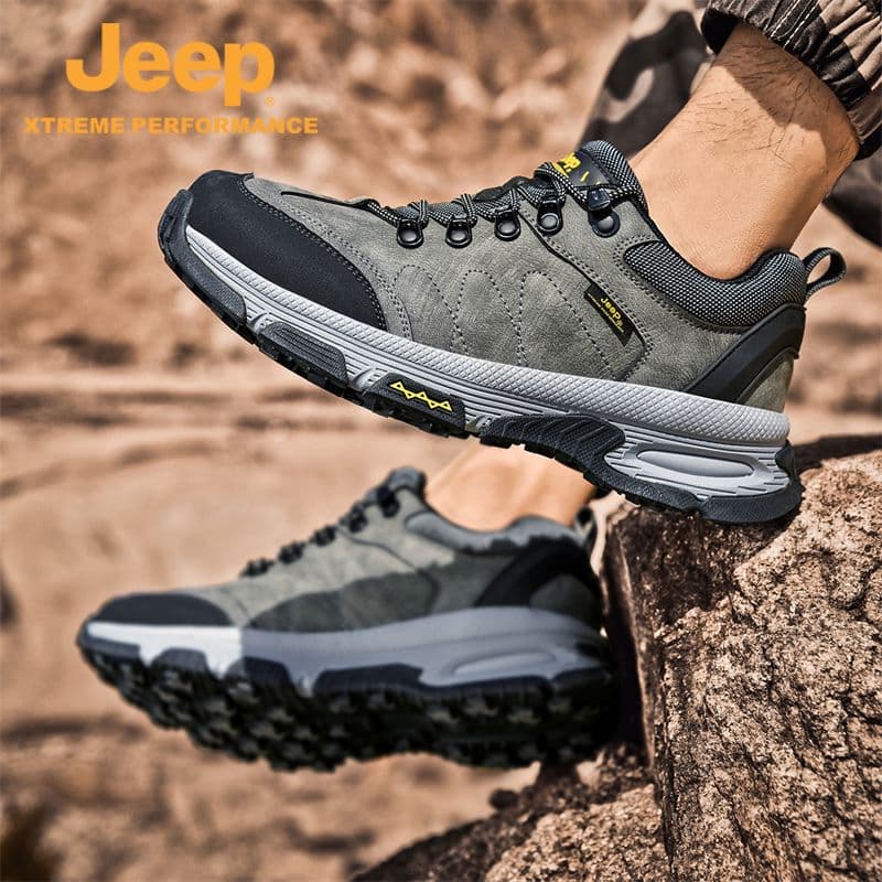 Кроссовки Jeep Low Top Поход Альпинистское приключение Обувь Мужская - изображение 7