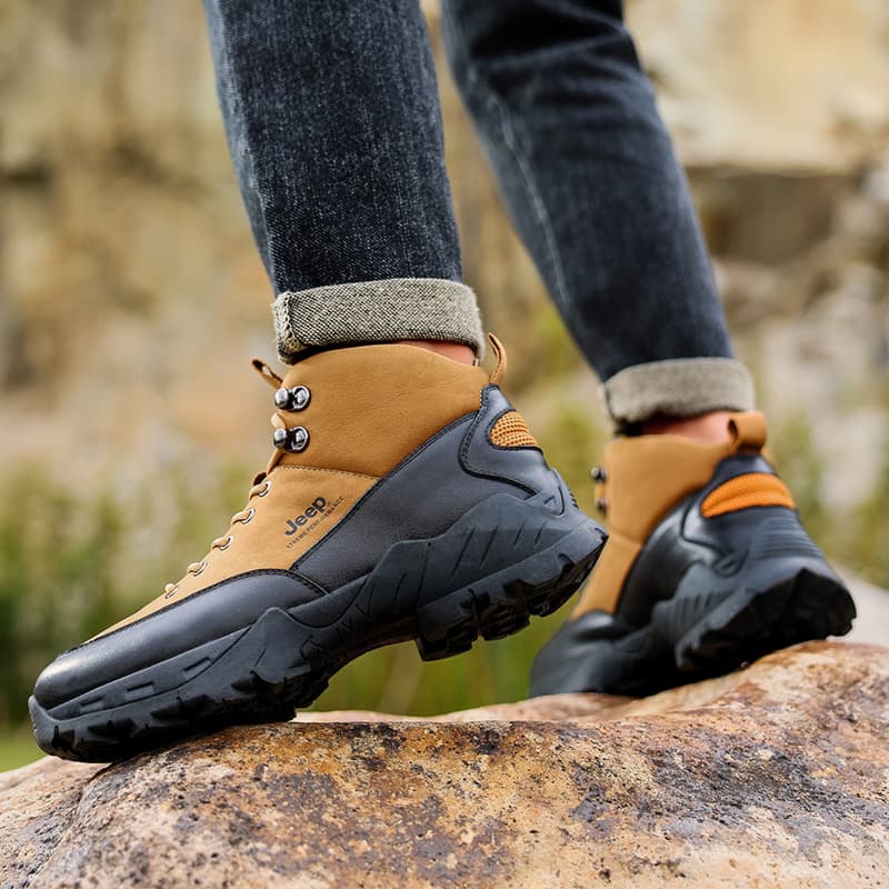 Кроссовки Jeep High Top Альпинистская Обувь для Мужчин - изображение 6