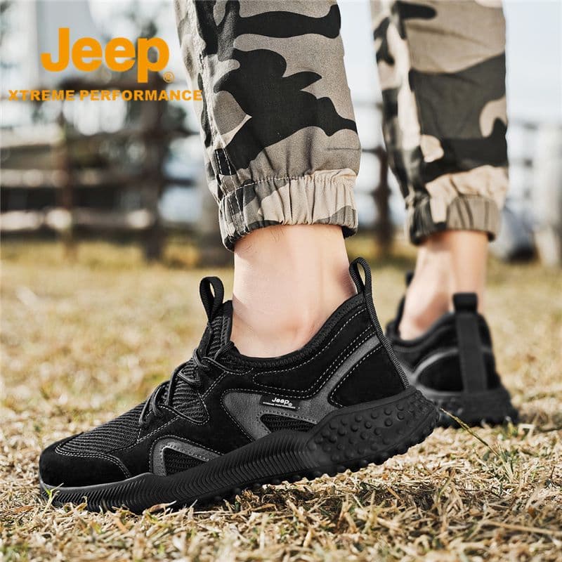 Кроссовки Jeep Противоскользящая Износостойкая Низкий Верх Повседневная Обувь Мужская - изображение 5