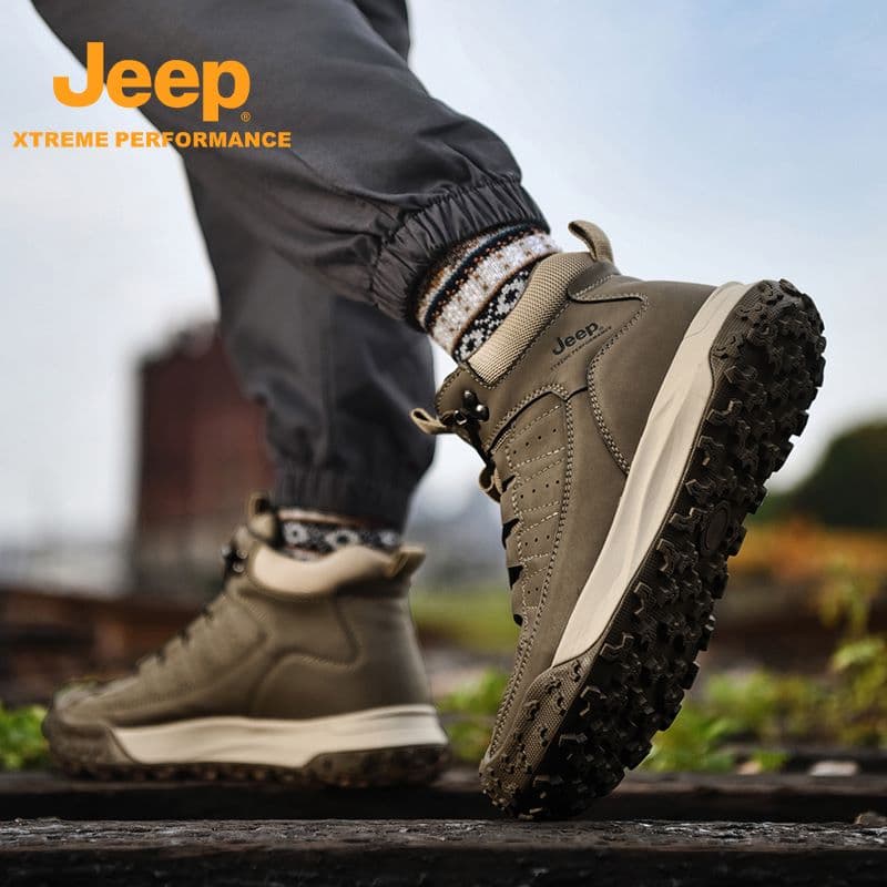 Кроссовки Jeep MID Топ Альпинизм на открытом воздухе Обувь Мужская - изображение 8