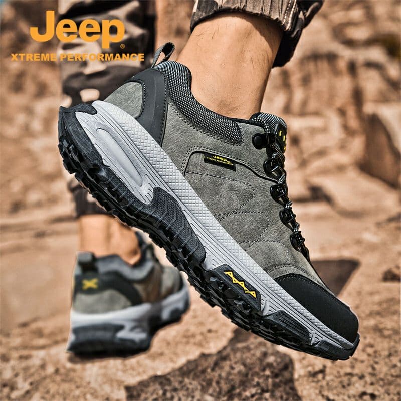 Кроссовки Jeep Low Top Поход Альпинистское приключение Обувь Мужская - изображение 5