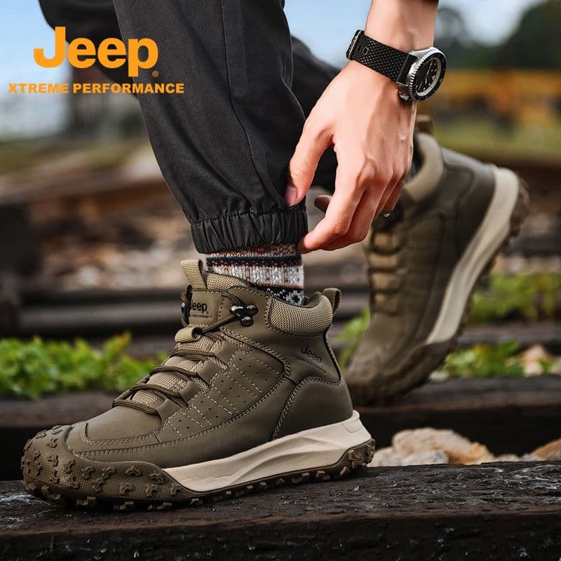 Кроссовки Jeep MID Топ Альпинизм на открытом воздухе Обувь Мужская - изображение 6