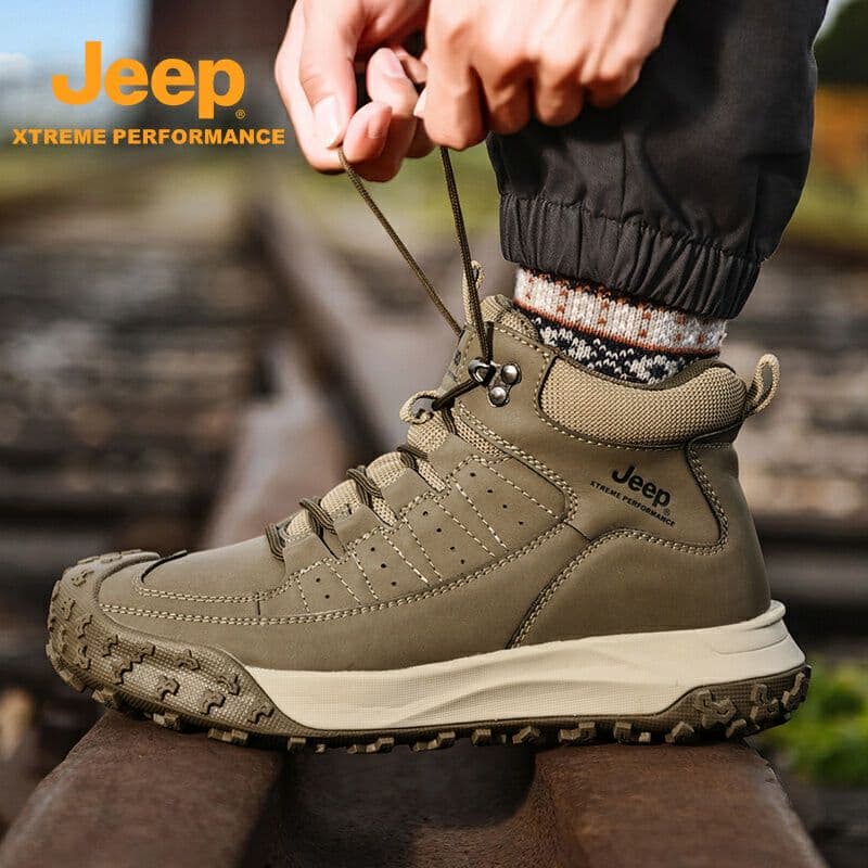 Кроссовки Jeep MID Топ Альпинизм на открытом воздухе Обувь Мужская - изображение 5