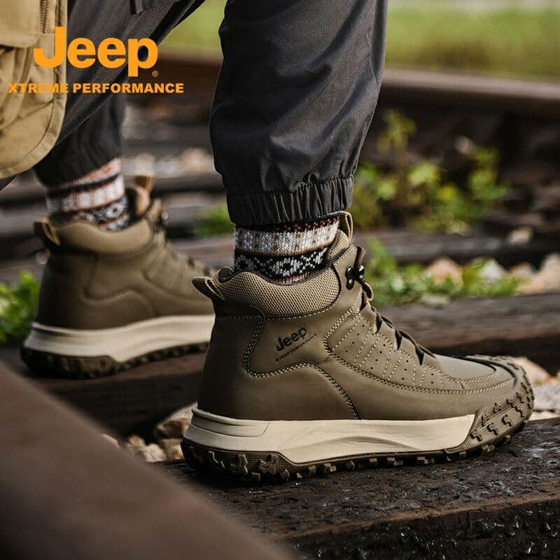Кроссовки Jeep MID Топ Альпинизм на открытом воздухе Обувь Мужская - изображение 7