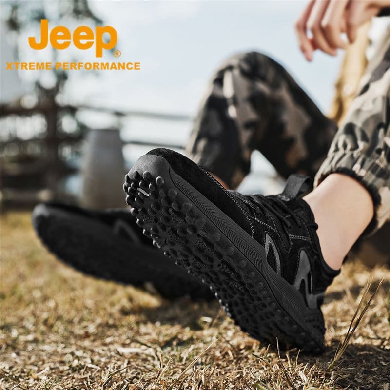 Кроссовки Jeep Противоскользящая Износостойкая Низкий Верх Повседневная Обувь Мужская - изображение 4