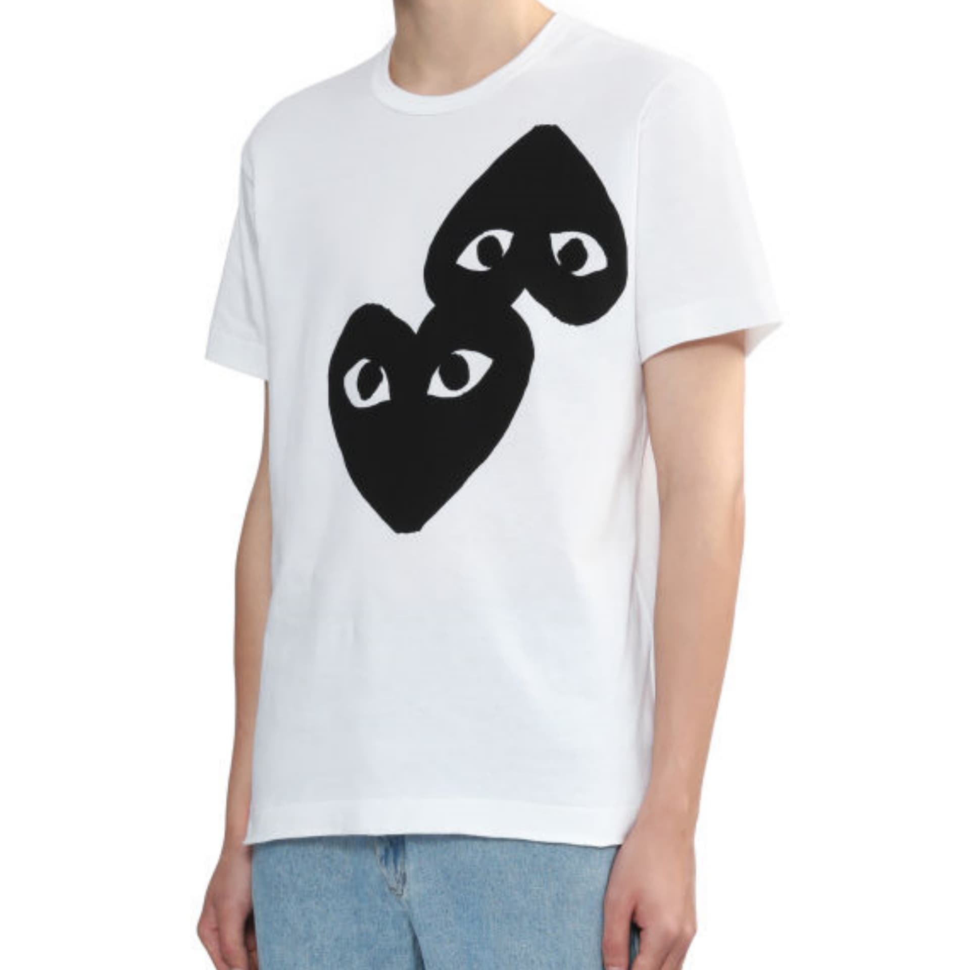 Футболка CDG Play Белый Унисекс Футболки - изображение 4