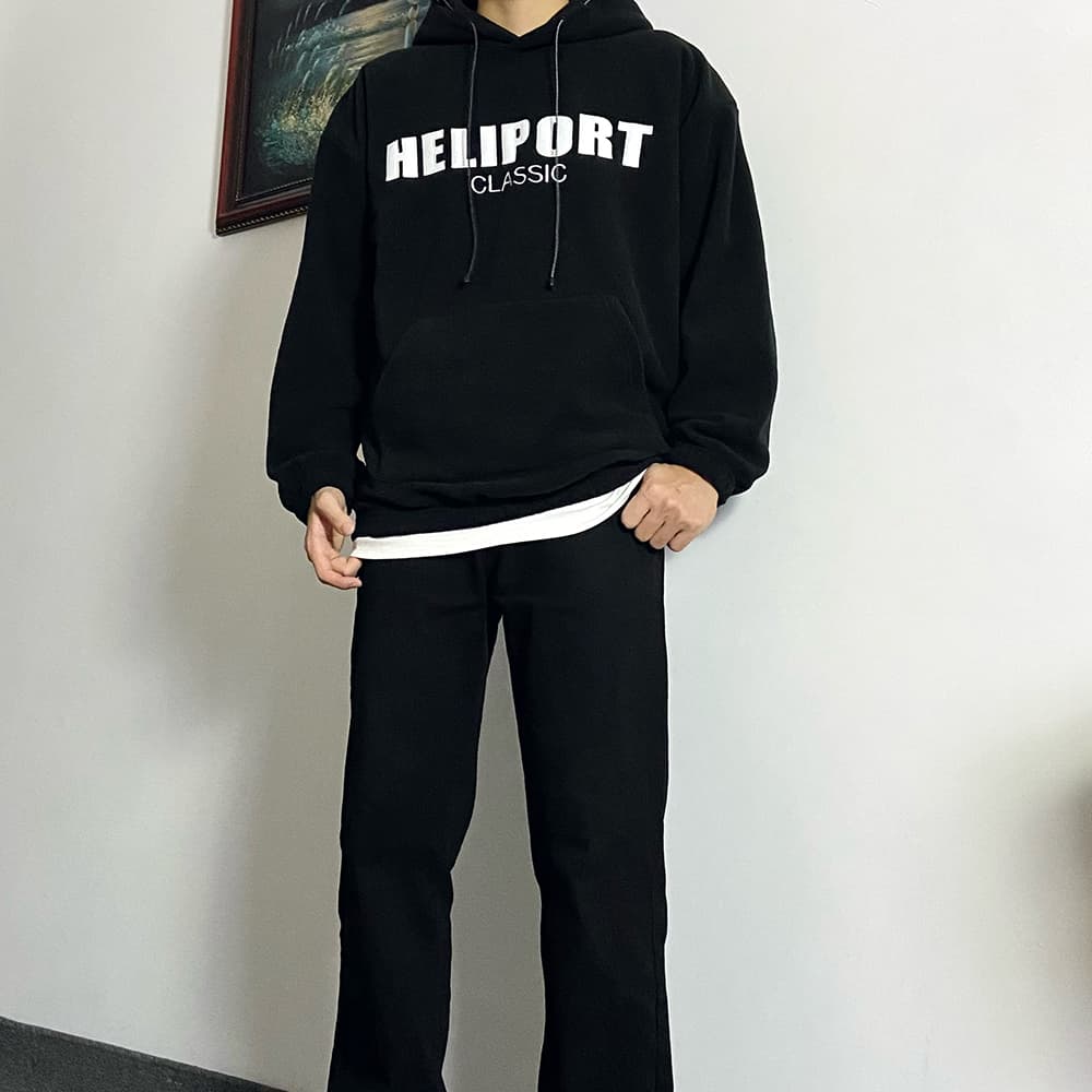 Кофта HELIPORT Свитшот Мужской Черный - изображение 8
