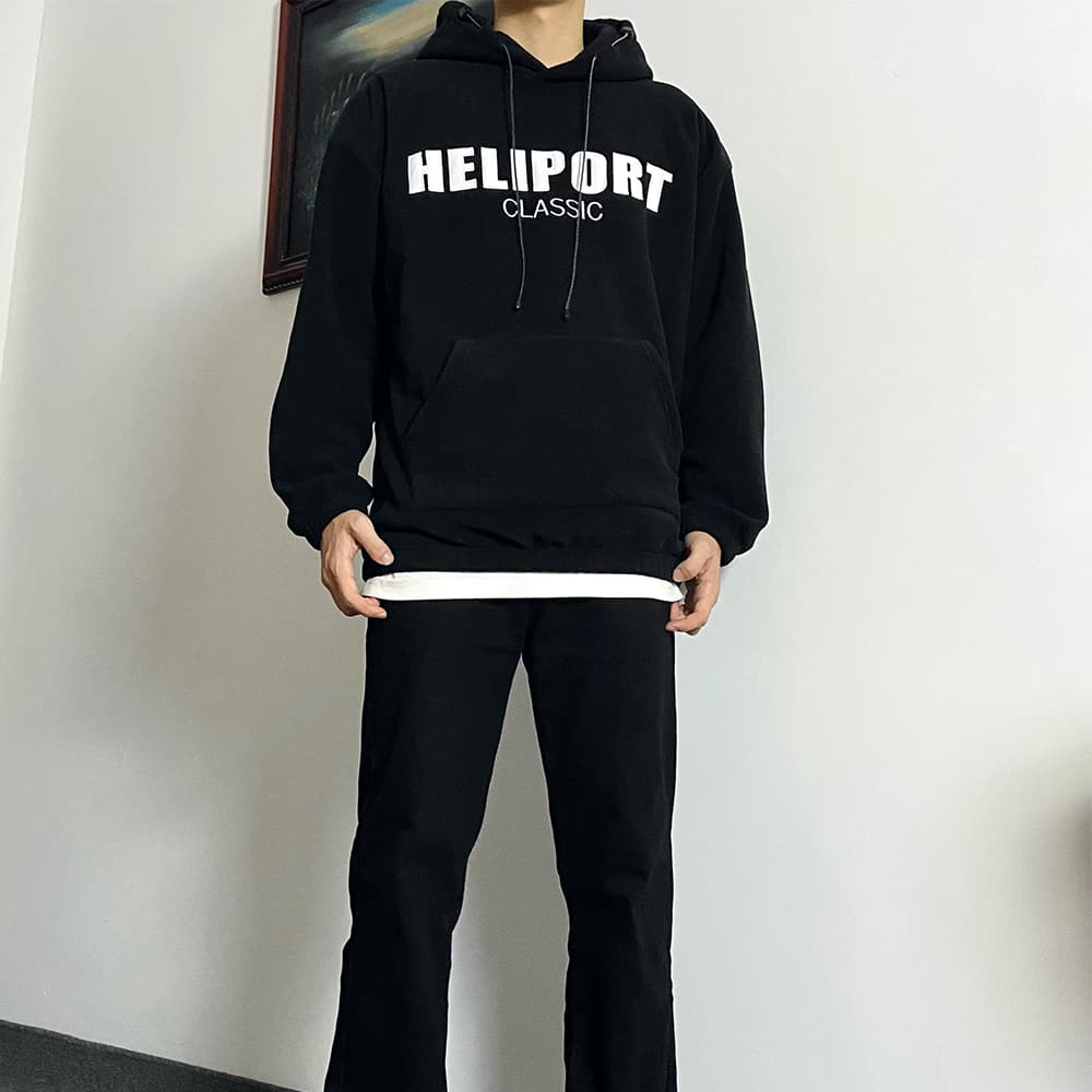 Кофта HELIPORT Свитшот Мужской Черный - изображение 7