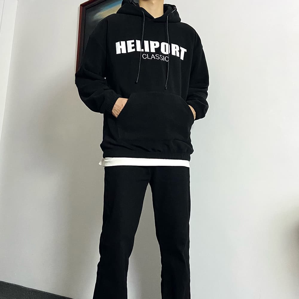 Кофта HELIPORT Свитшот Мужской Черный - изображение 6