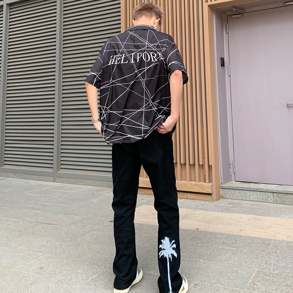 Штаны HELIPORT Basic Vintage Wash Jeans - изображение 8