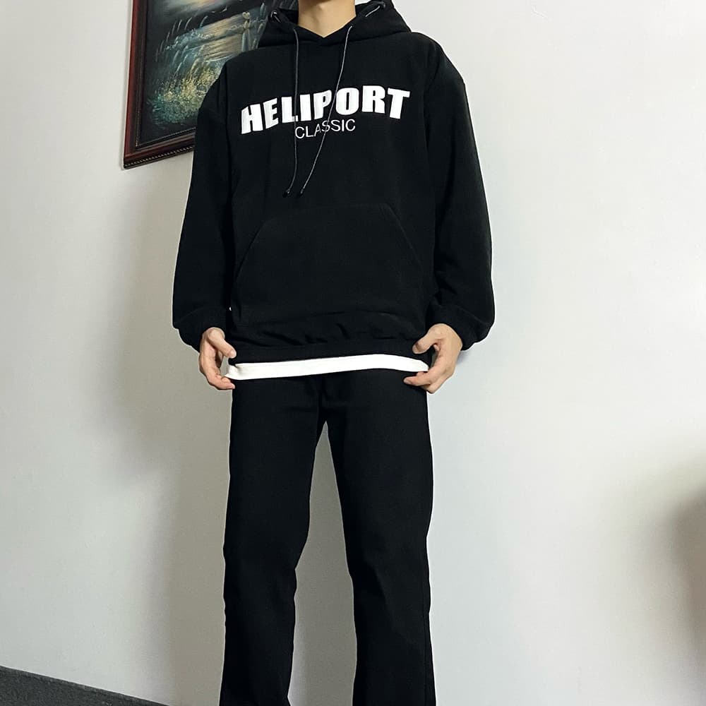 Кофта HELIPORT Свитшот Мужской Черный - изображение 5