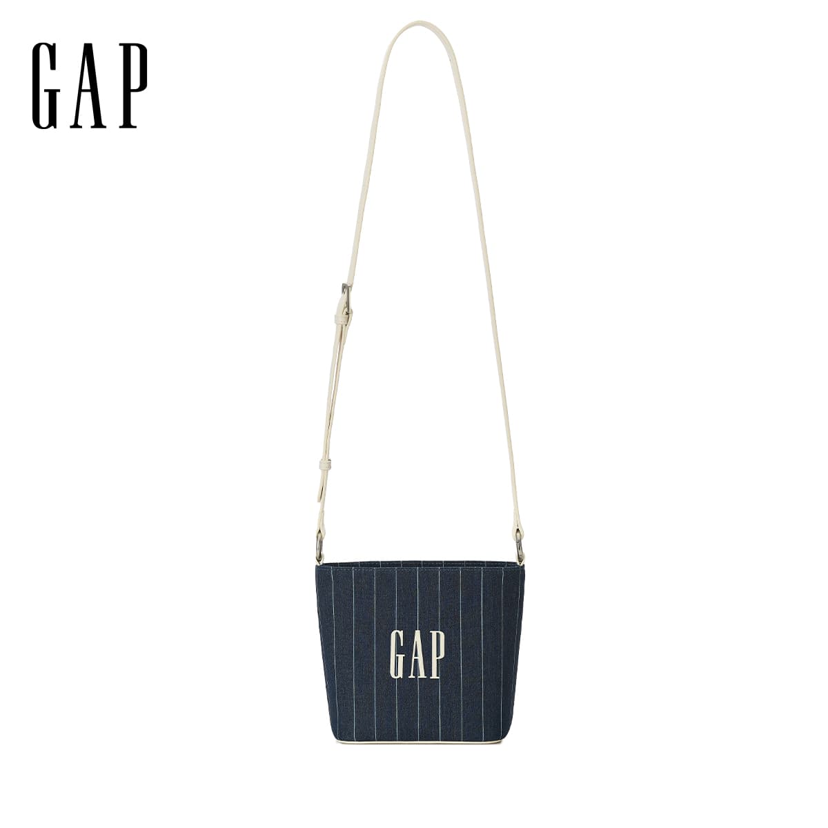 Мини-сумка GAP Полиэфирное волокно Сумки через плечо Средний Женские Темно-синий - изображение 4
