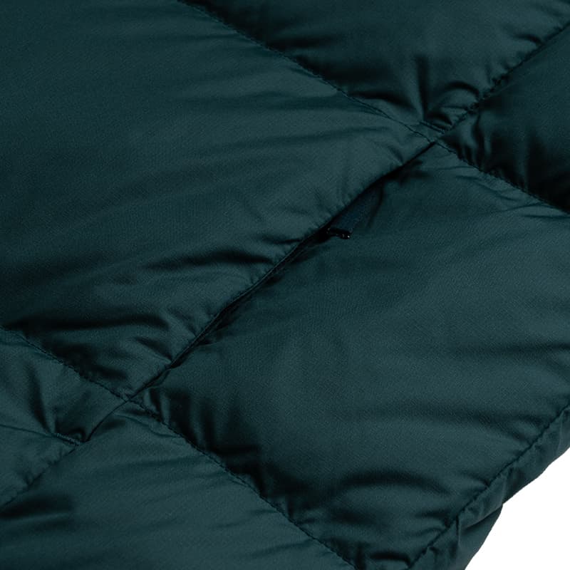 Зимняя куртка Adidas Основной DOWN JKT Пуховик Мужской Темно-Зеленый - изображение 4