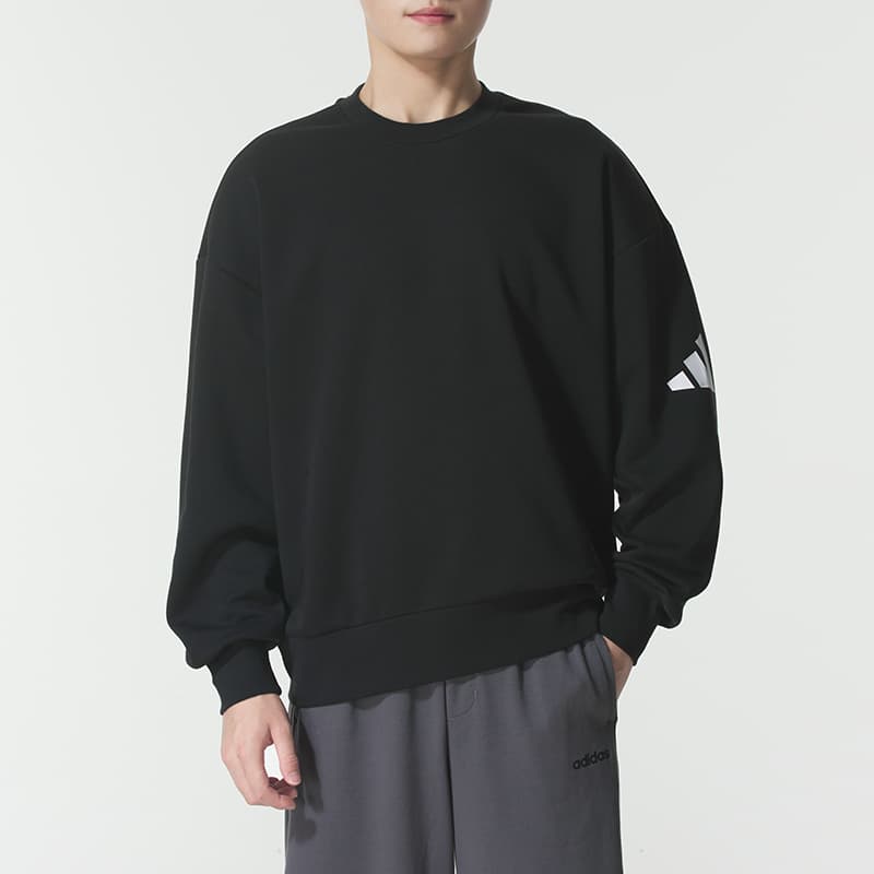 Худи Adidas ESSENTIALS Толстовка Мужское Черное - изображение 3