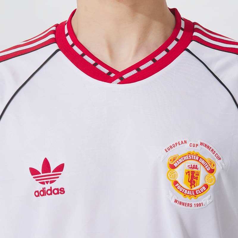 Adidas Originals Manchester Футболка Мужская Белая - изображение 5