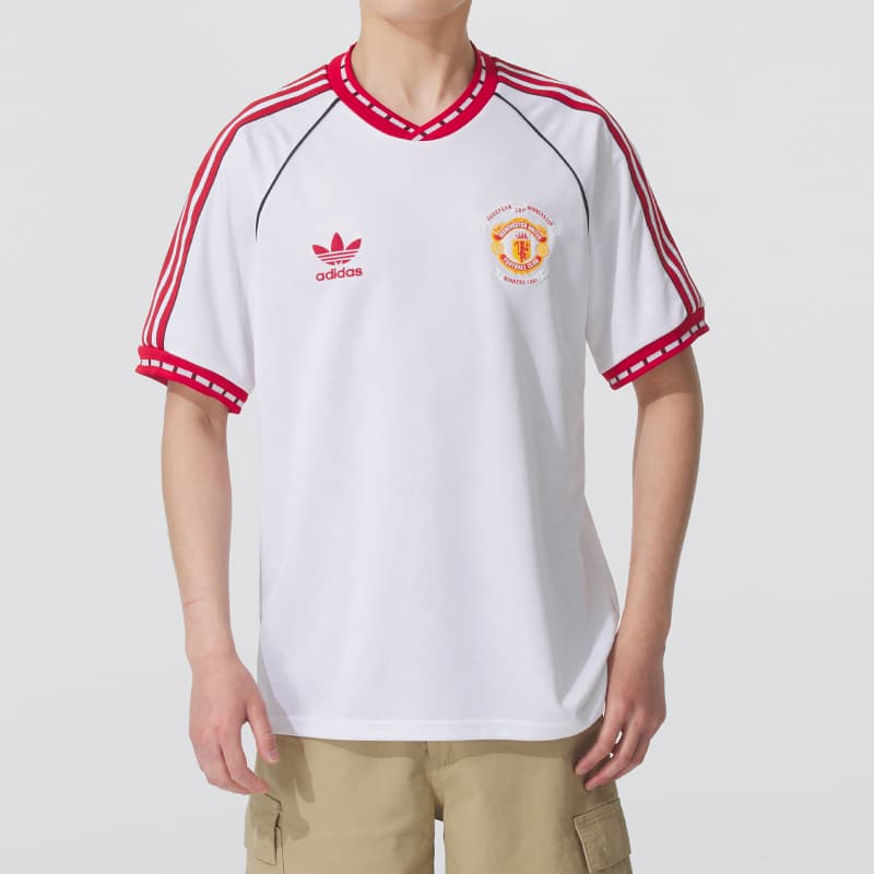 Adidas Originals Manchester Футболка Мужская Белая - изображение 3
