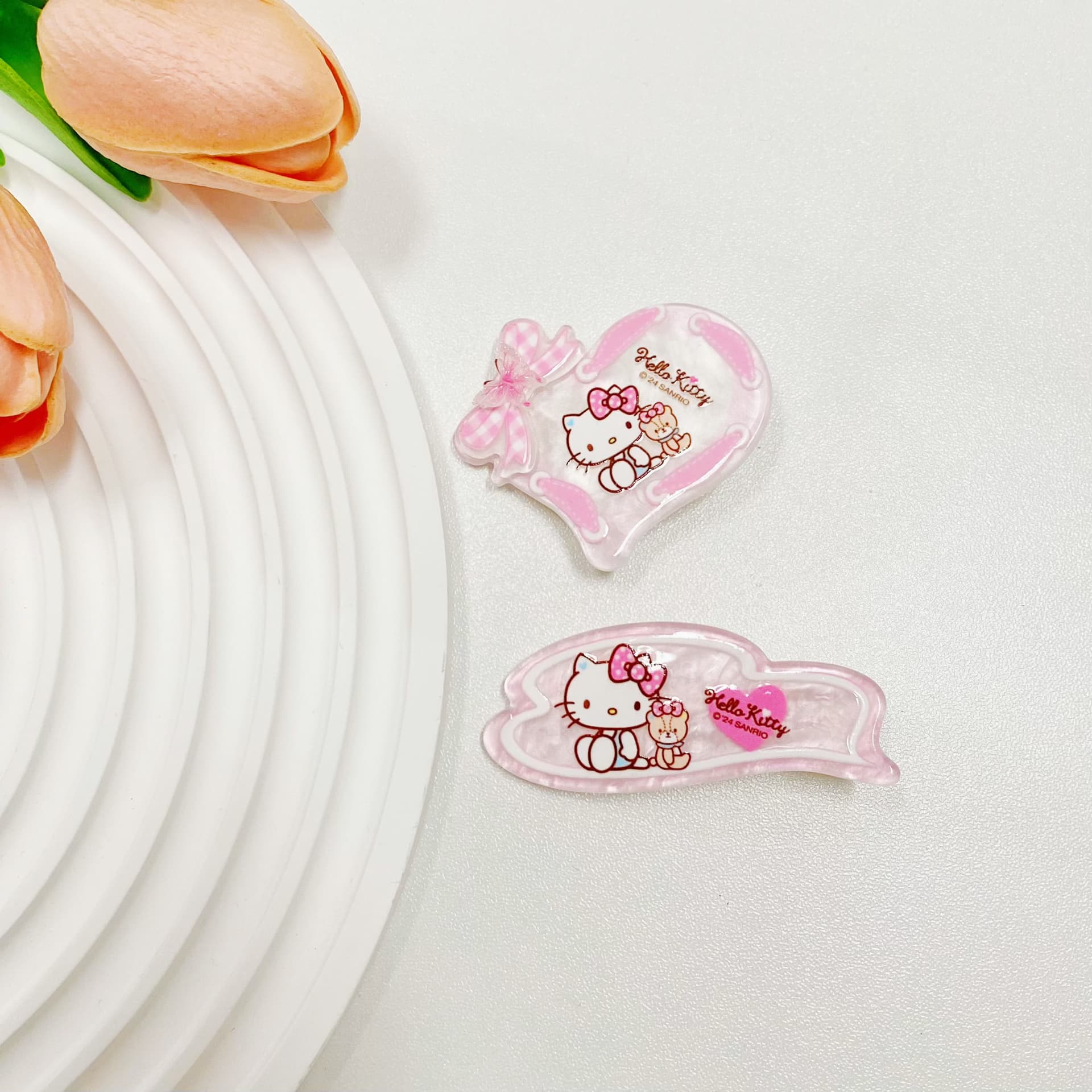 Заколка Sanrio Акриловые заколки для волос Женские - изображение 3