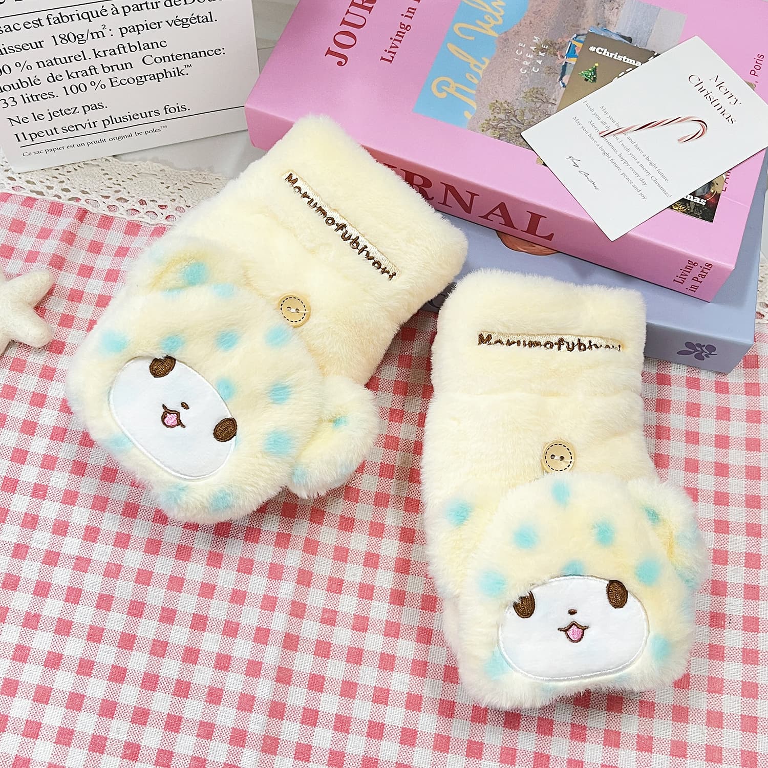 Sanrio Полиэстер Трикотаж Перчатки Унисекс - изображение 5