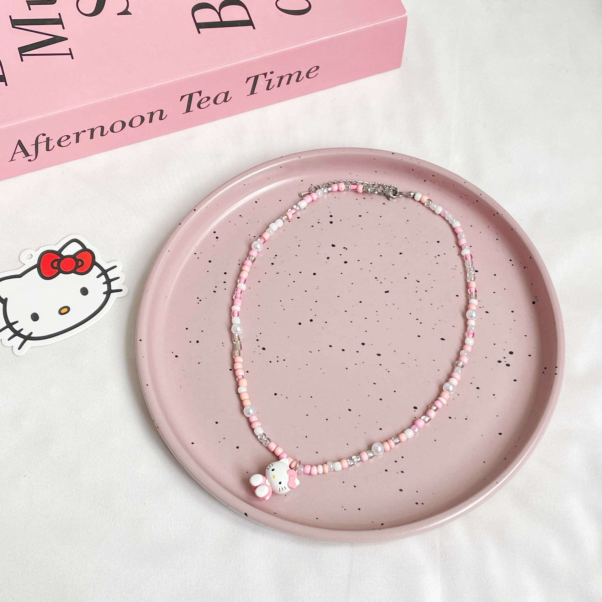 Ожерелье Sanrio x Hello Kitty Акриловые Ожерелья Женские - изображение 5
