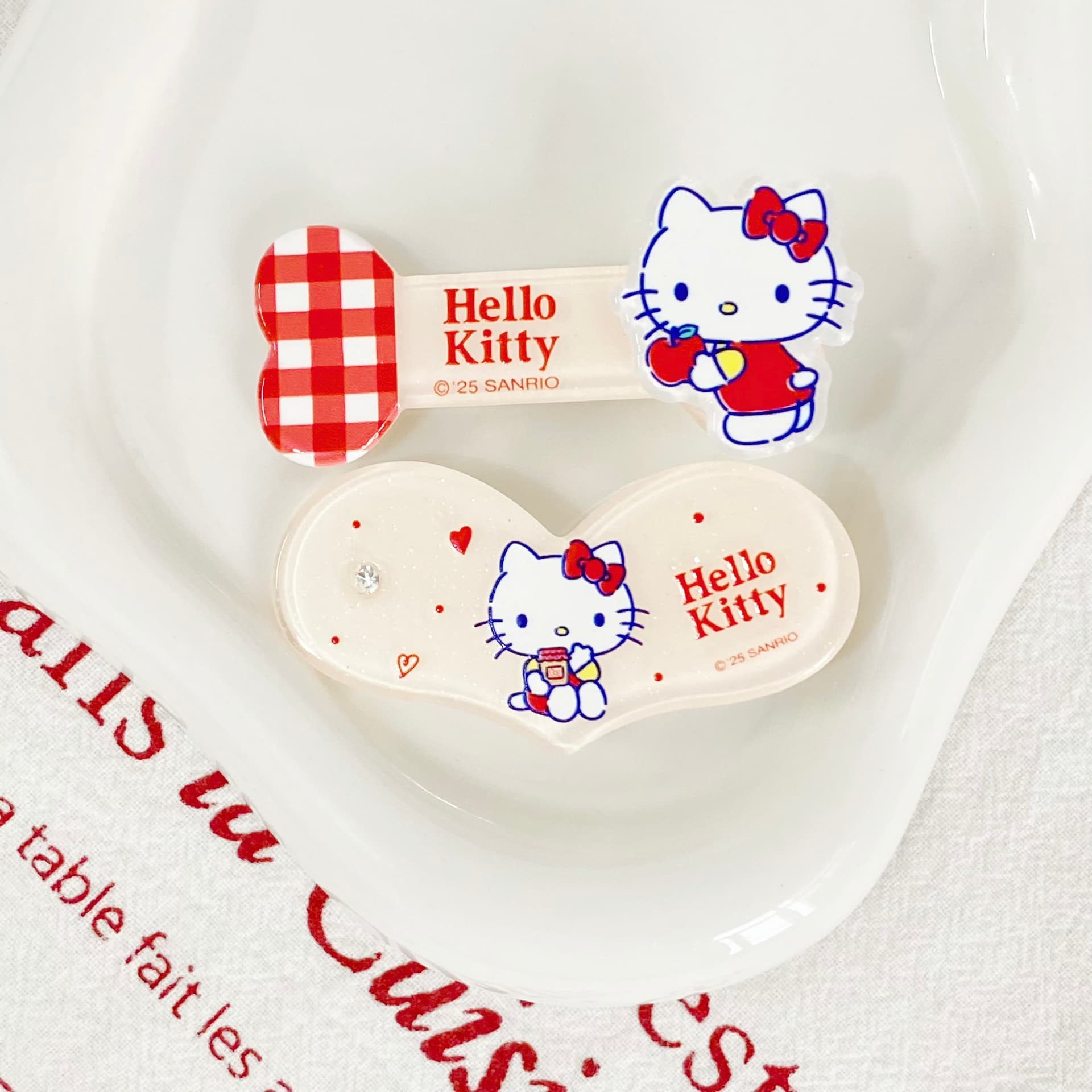 Заколка Sanrio Акриловые заколки для волос Женские - изображение 3
