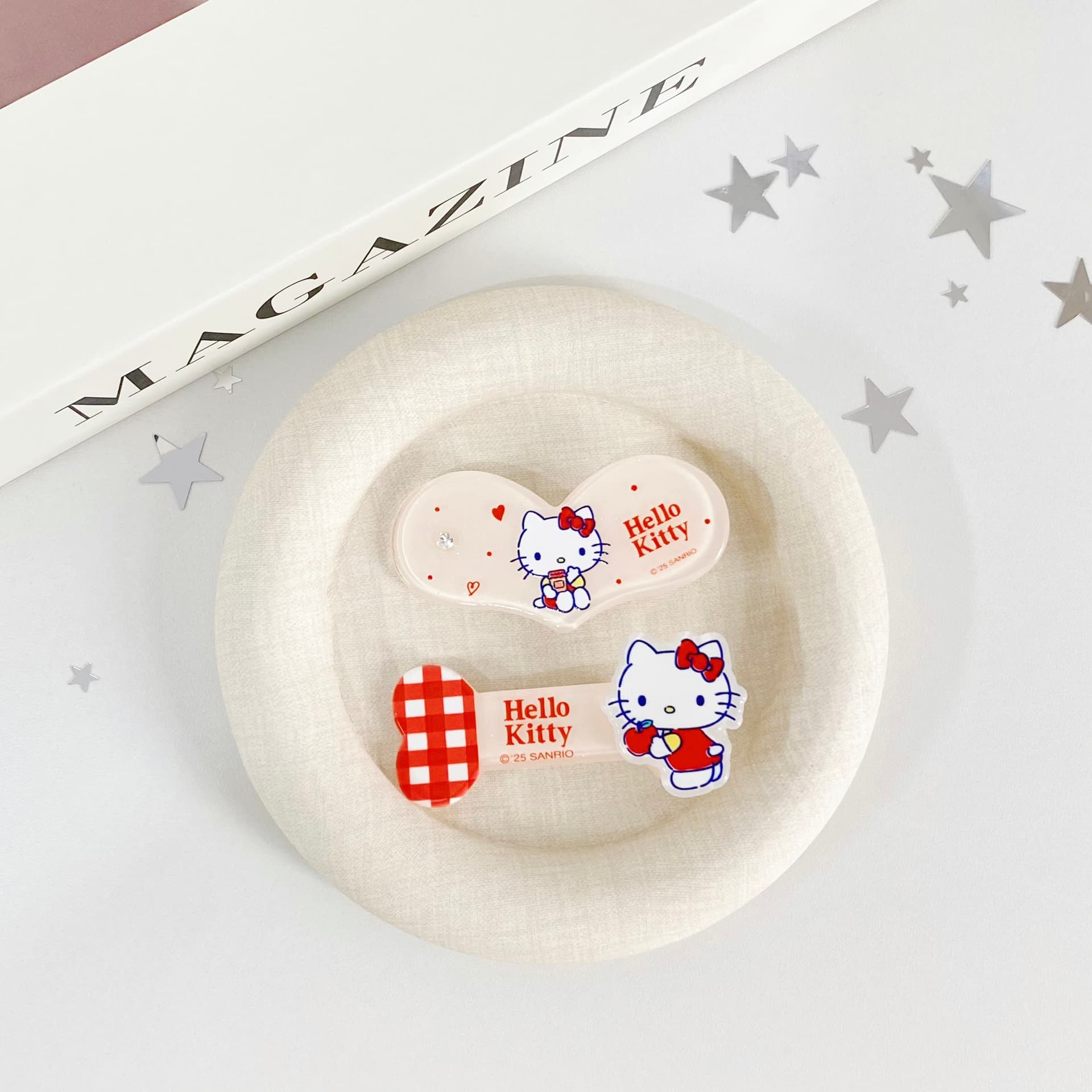 Заколка Sanrio Акриловые заколки для волос Женские - изображение 4