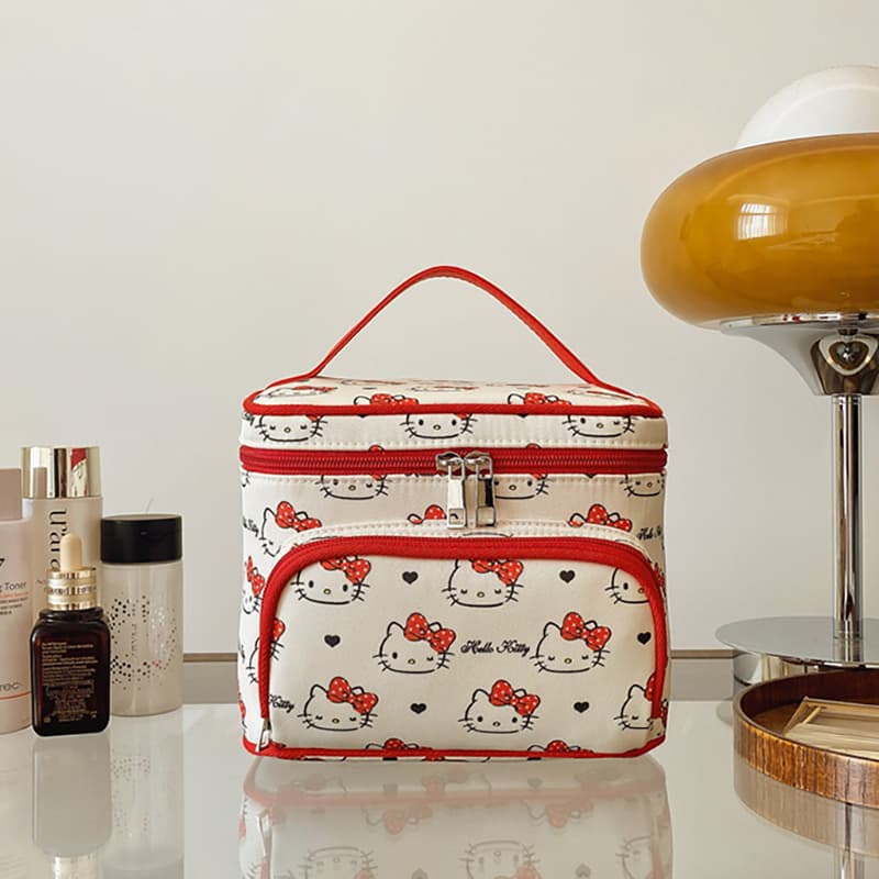 Сумка Sanrio Hello Kitty Холст Сумка Женская Красная - изображение 4