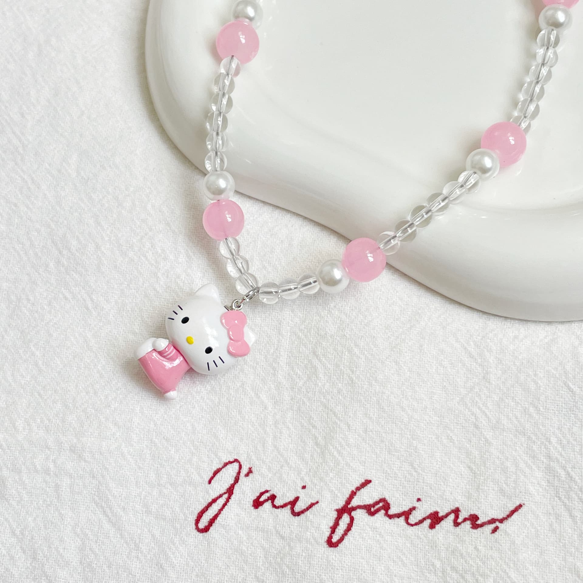 Ожерелье Sanrio x Hello Kitty Акрил Цепочки и ожерелья Женские - изображение 3