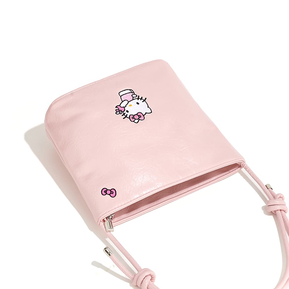 Сумка через плечо Sanrio PU (полиуретан) Сумка через плечо Стандартная Женская Розовая - изображение 6