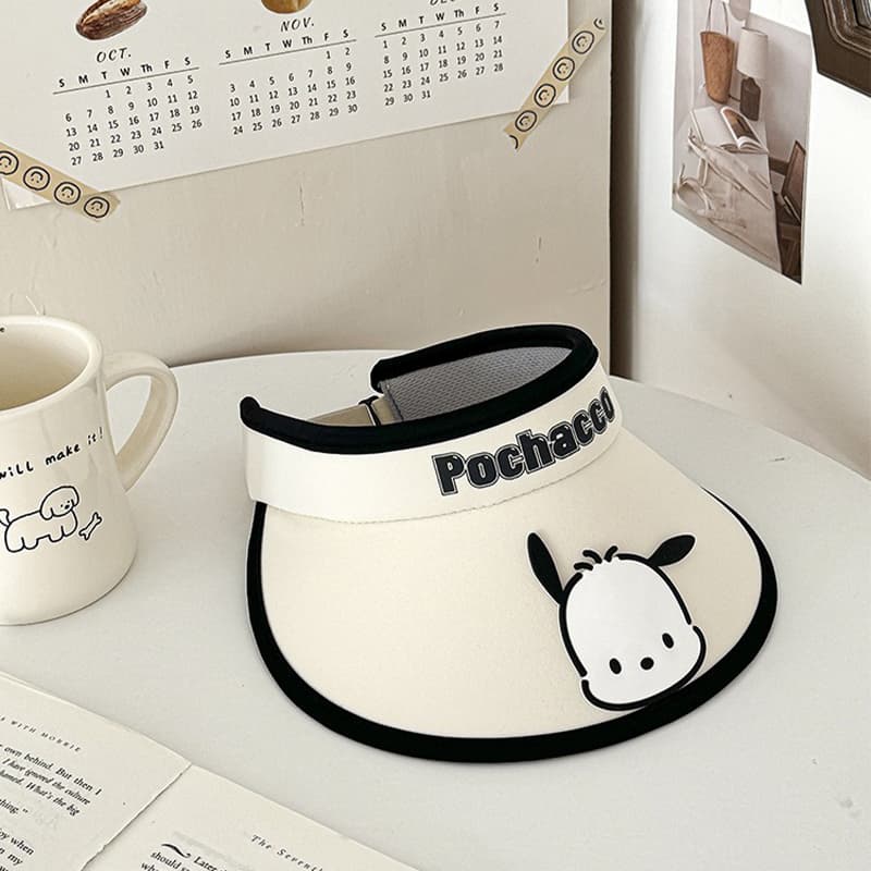 Sanrio Poochie Полиэстеровые детские шляпы с защитой от солнца - изображение 2
