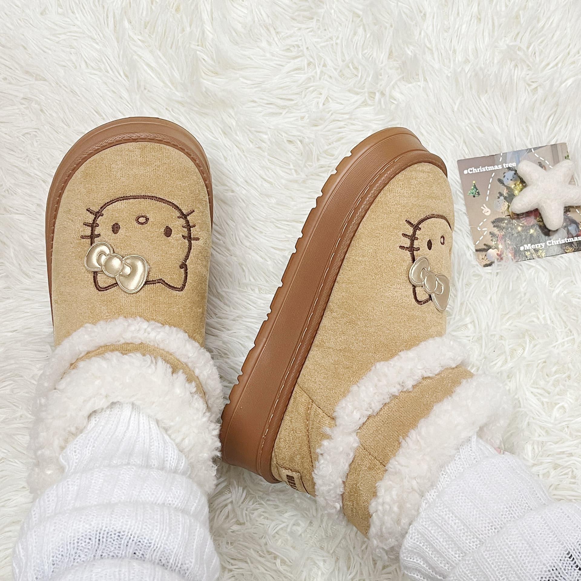 Sanrio x Hello Kitty Домашние тапочки - изображение 3