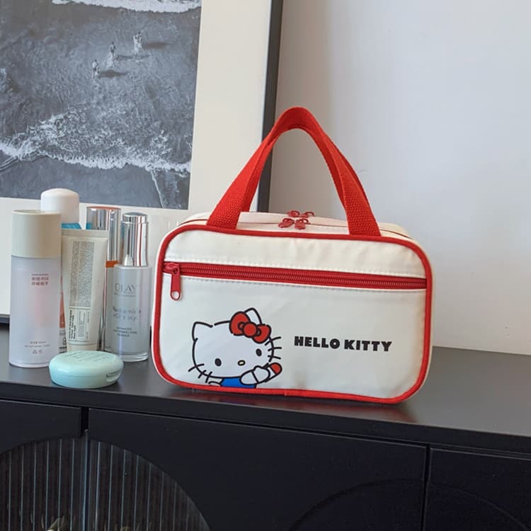 Сумка Sanrio Hello Kitty Холщовая Сумка Женская Красная - изображение 5