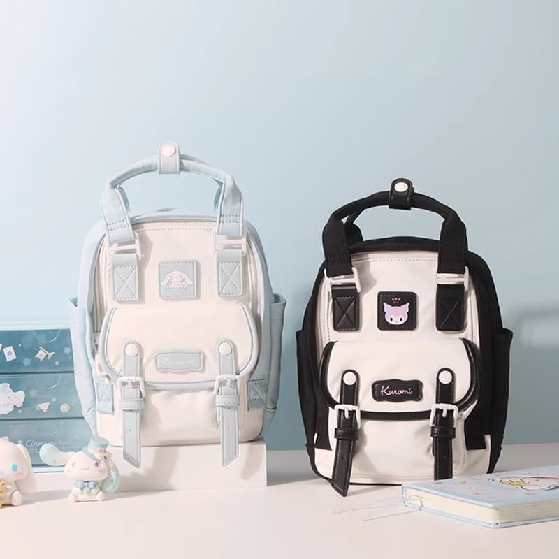 Рюкзак Санрио Cinnamoroll Collection Полиэфирное волокно Рюкзаки Женские Сине-белый - изображение 5